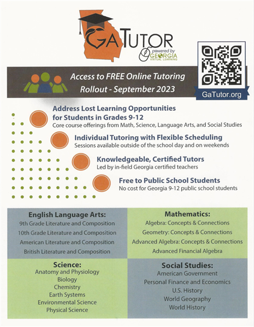 GaTutor info flyer